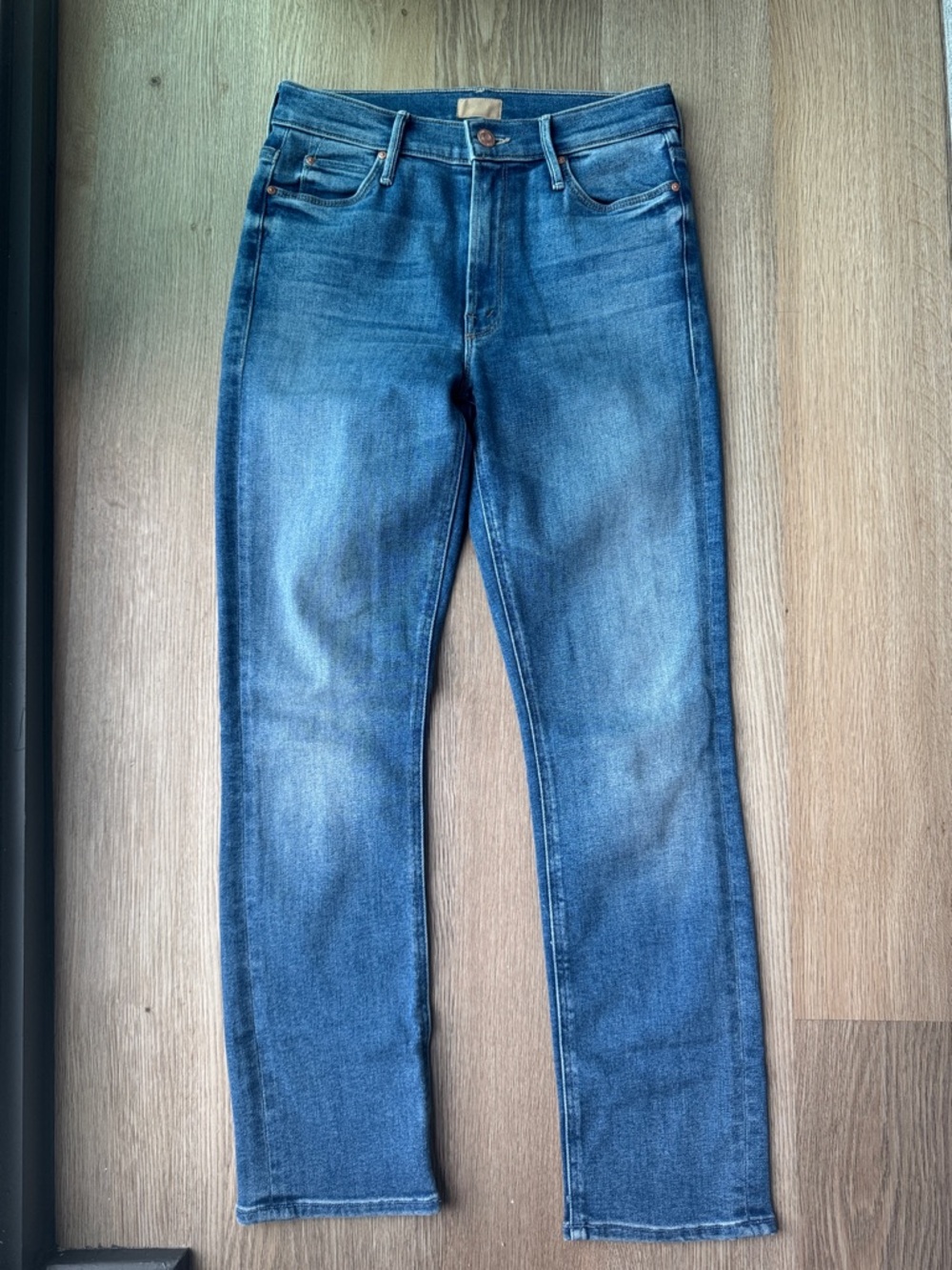 MOTHER Denim The Midrise Dazzler Ankle